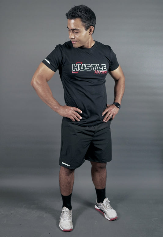 Playera CONTENDER Softflex HUSTLE HARDER - Caballero