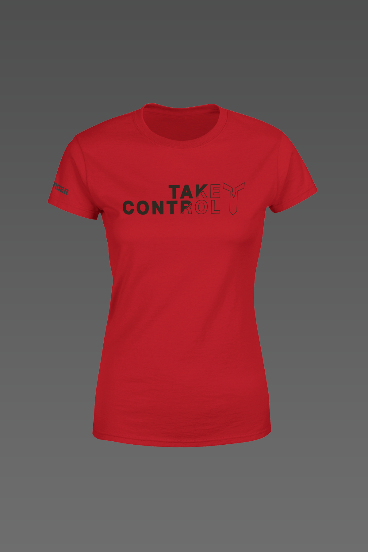 Playera CONTENDER Softflex Take Control 03 - Dama